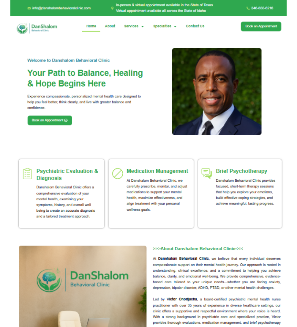  Danshalom Behavioral Clinic